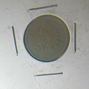 Vintage Coin with Native American Head Design